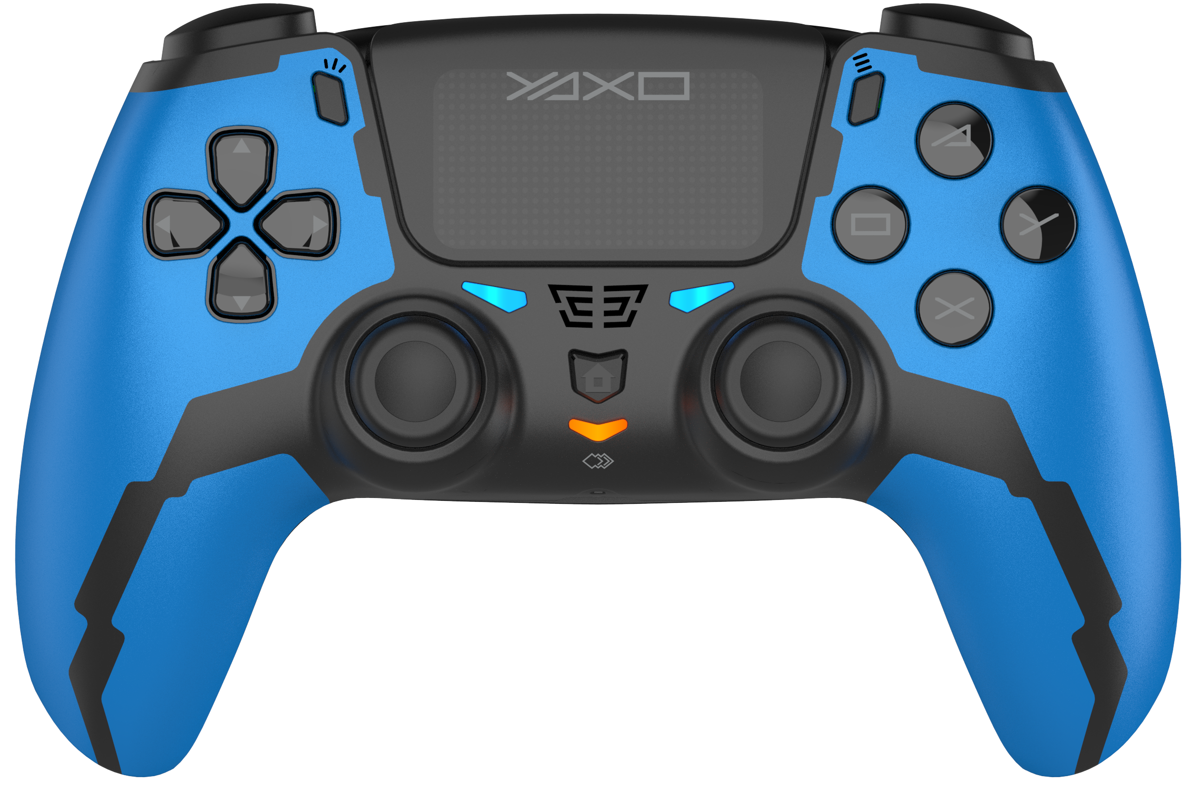 YAXO Wireless Controller HORNET FURY PS4 PS3 PC blue (1)